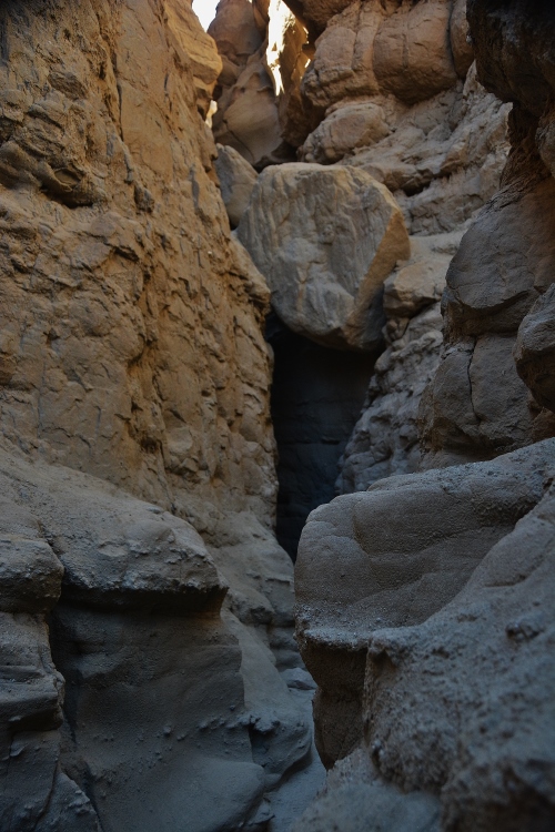 inside the slot canyon